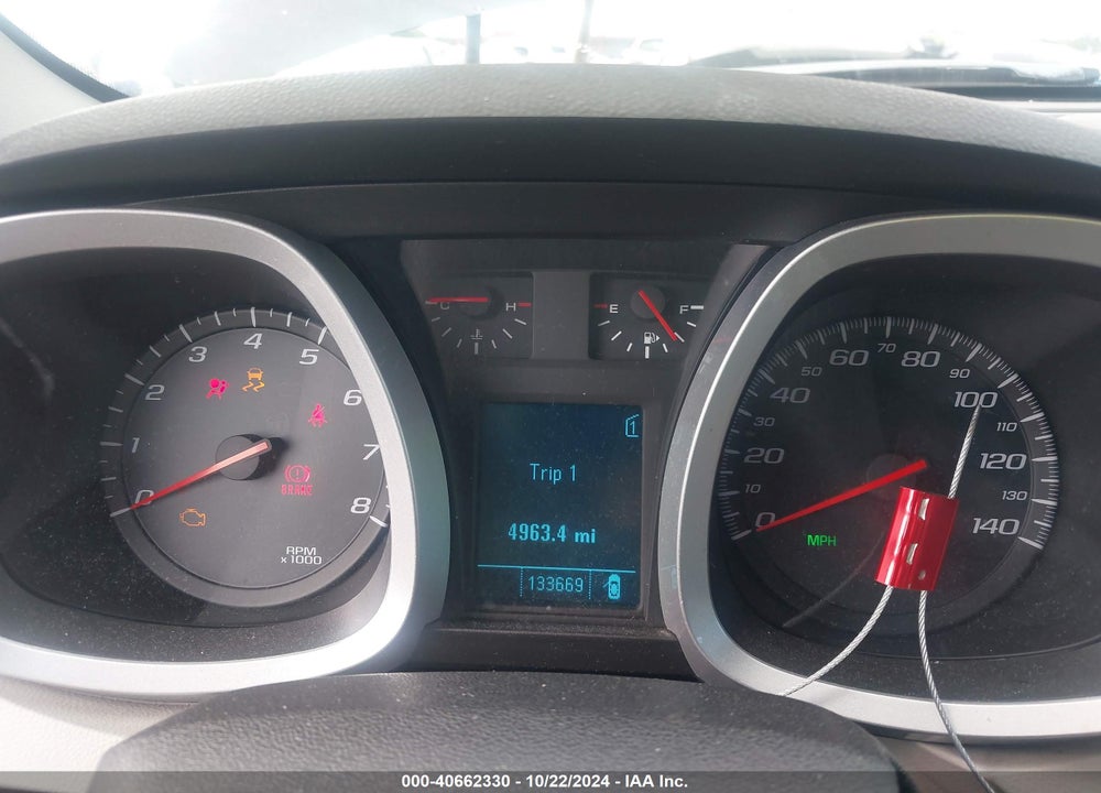 2011 CHEVROLET EQUINOX LS VIN: 2CNALBEC9B6242219