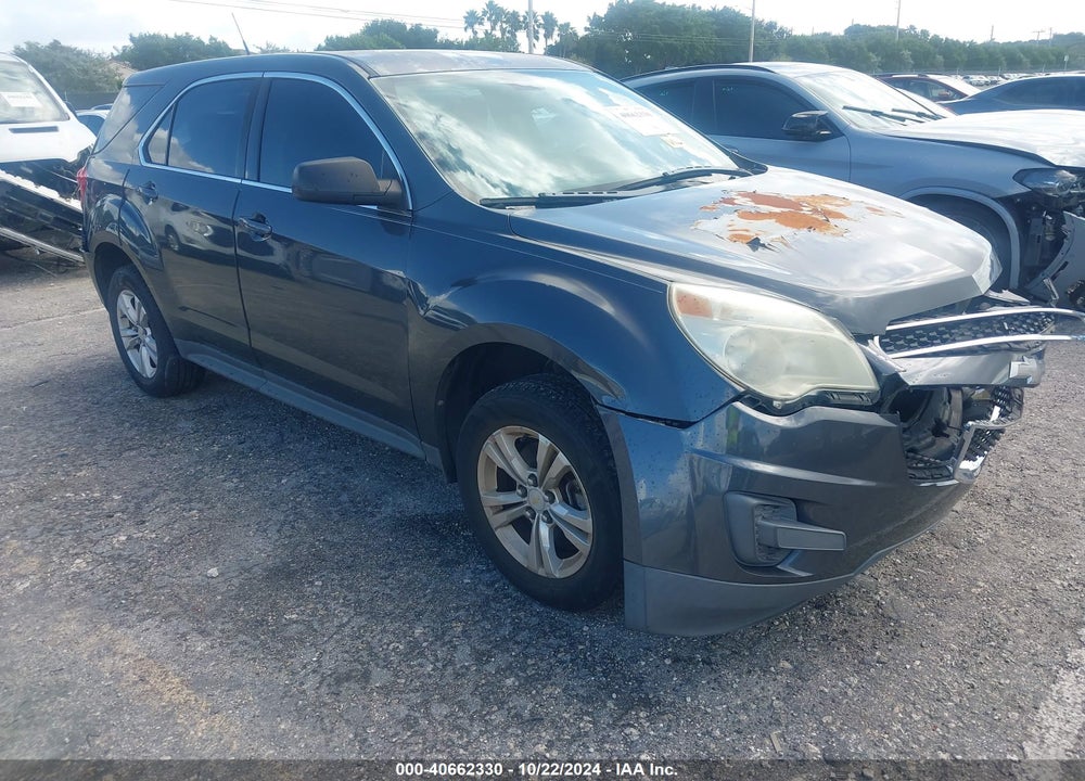 2011 CHEVROLET EQUINOX LS VIN: 2CNALBEC9B6242219