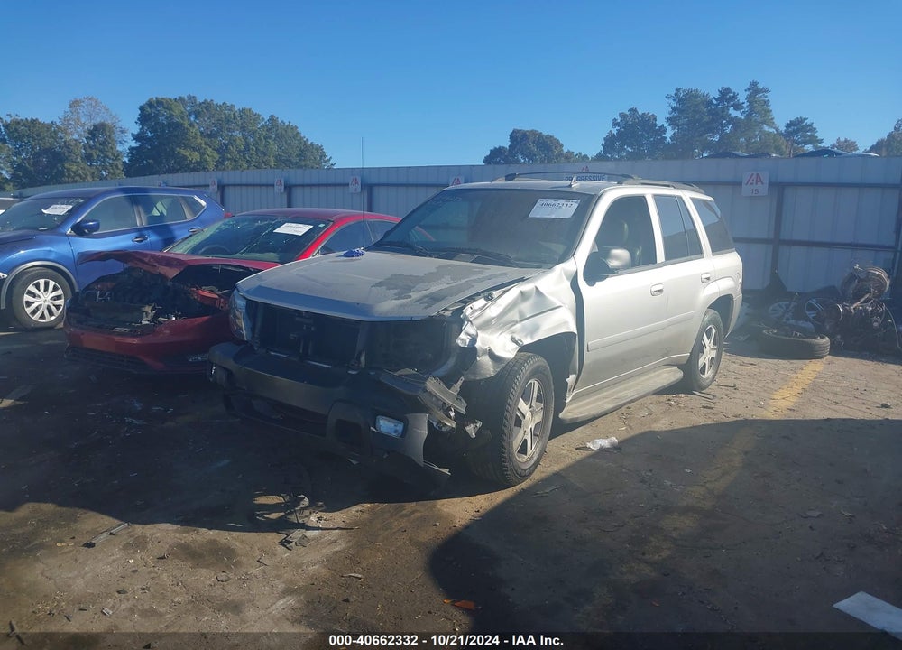 2007 CHEVROLET TRAILBLAZER LT VIN: 1GNDS13S872112386