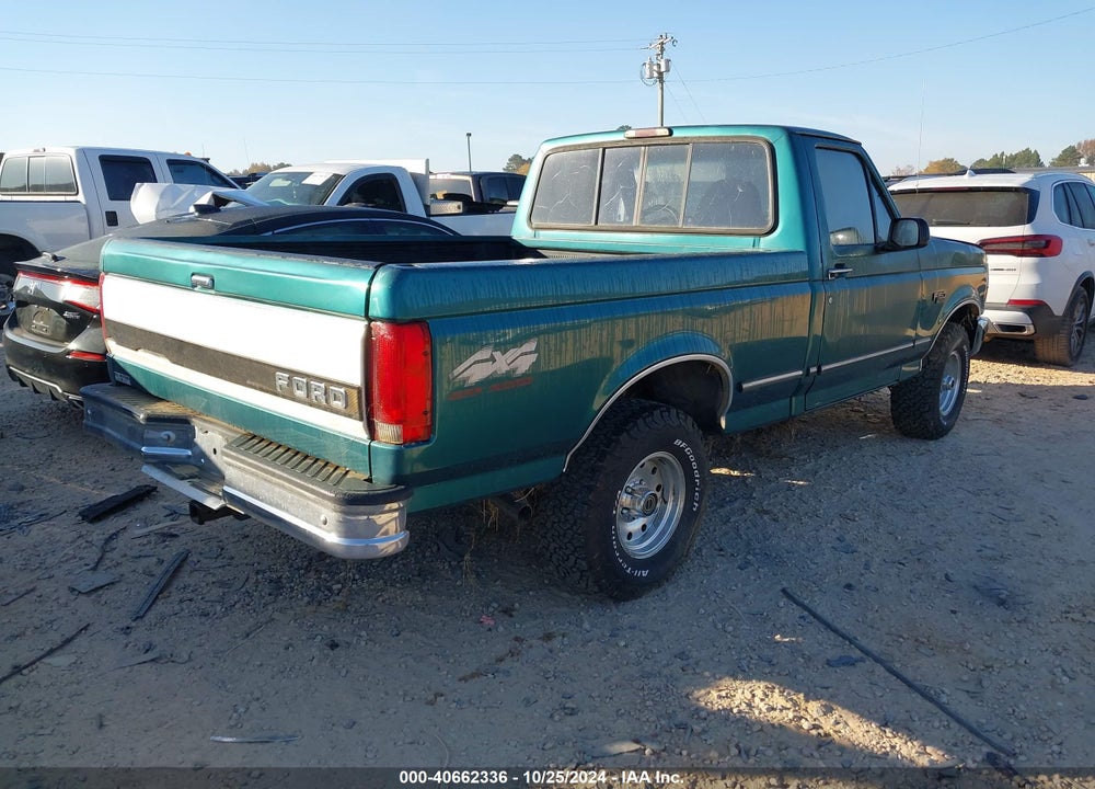 1996 FORD F150 VIN: 1FTEF14H0TLB09572