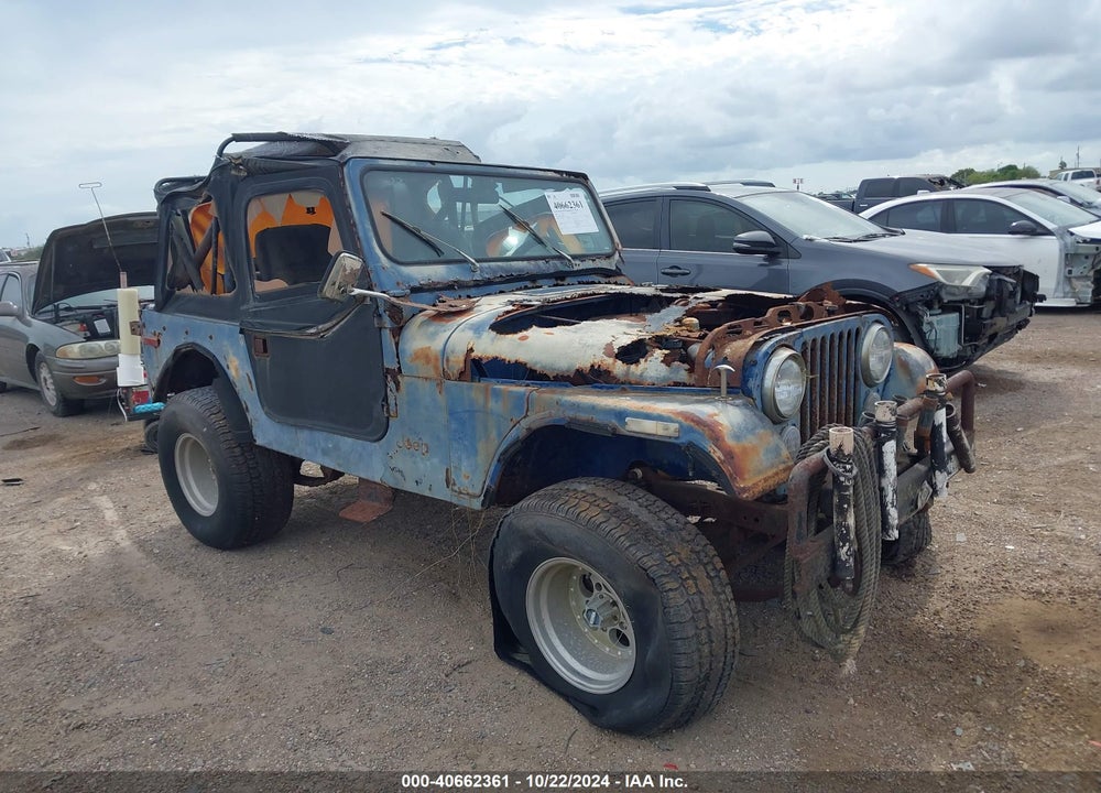1978 JEEP WRANGLER / VIN: J8F93AH139973