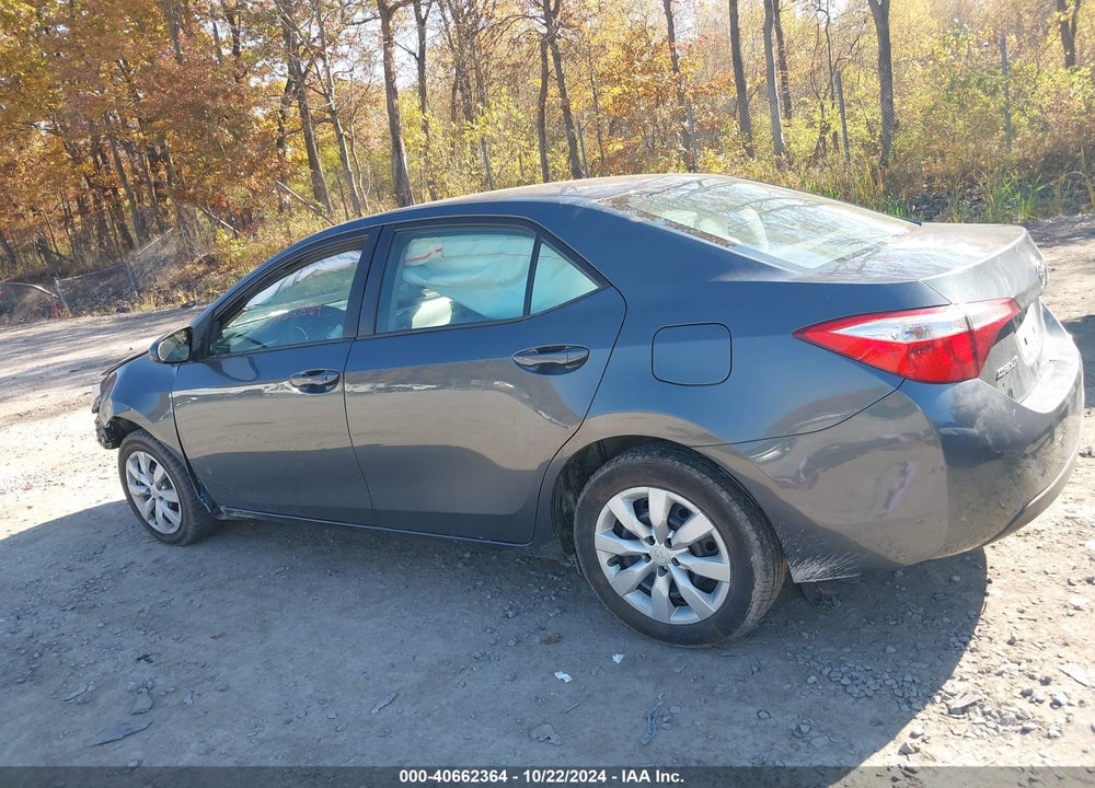 2016 TOYOTA COROLLA LE VIN: 2T1BURHE0GC572333
