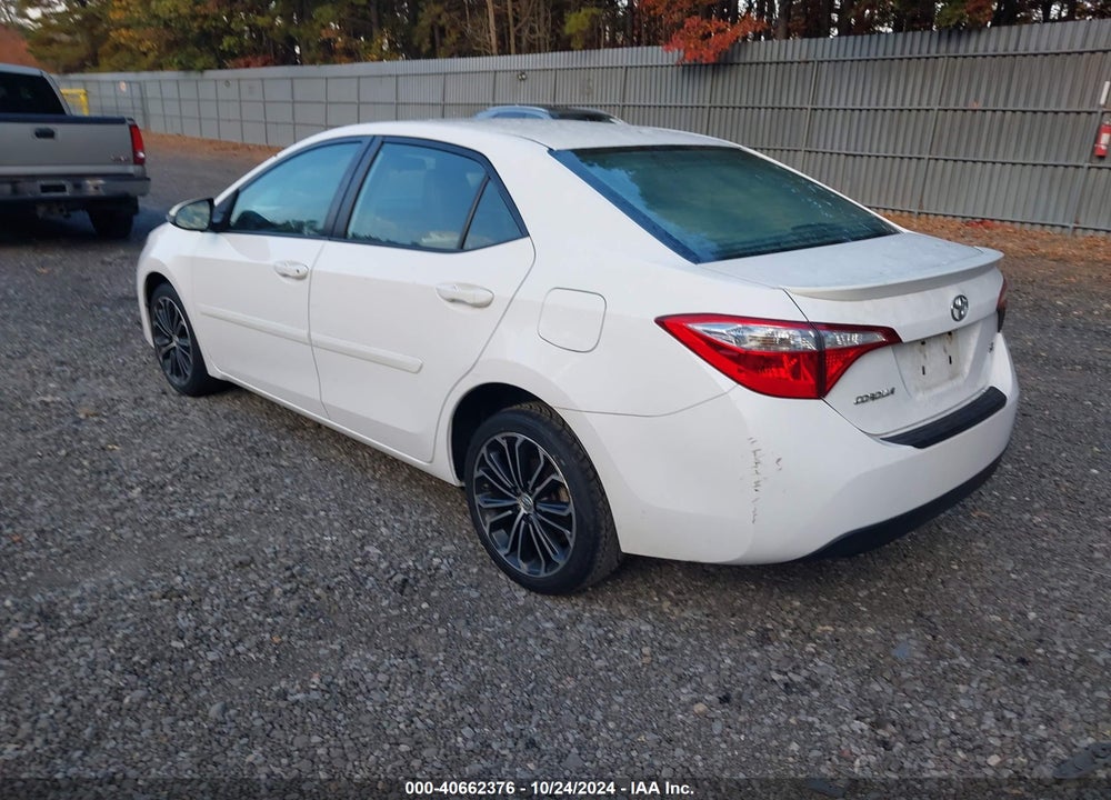 2016 TOYOTA COROLLA VIN: 2T1BURHE1GC564550
