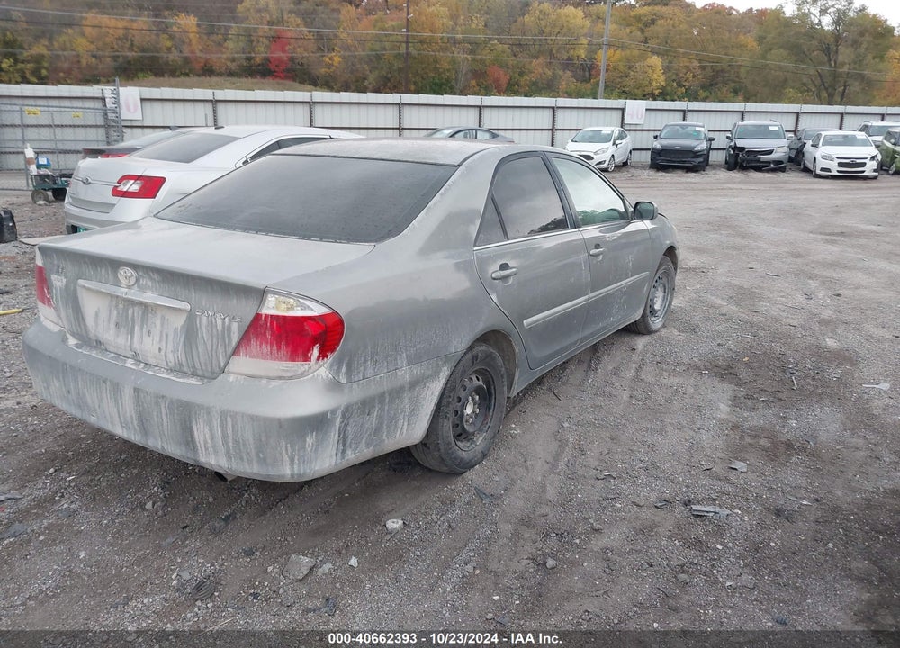 2005 TOYOTA CAMRY LE VIN: 4T1BE32K35U615535