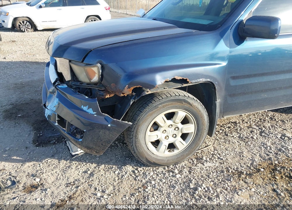 2009 HONDA RIDGELINE RTS VIN: 5FPYK16469B104656