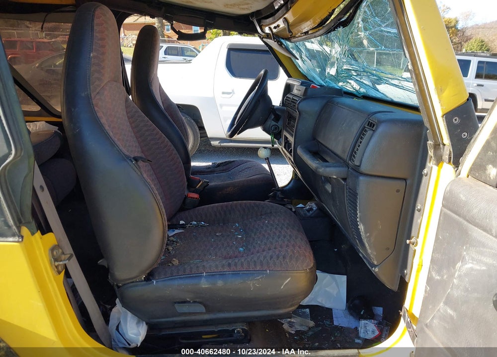 2000 JEEP WRANGLER SE VIN: 1J4FA29PXYP786955