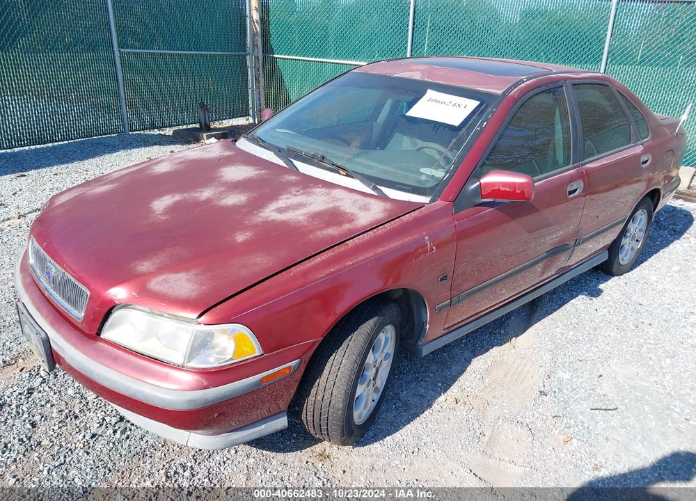 2000 VOLVO S40 A/AS VIN: YV1VS2555YF540303