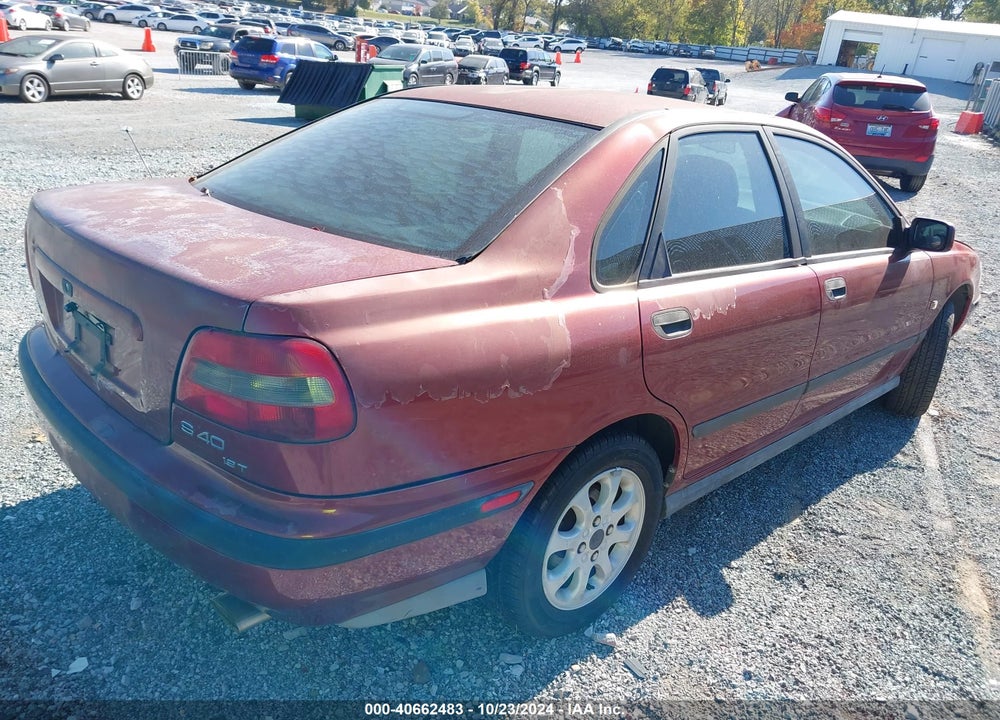 2000 VOLVO S40 A/AS VIN: YV1VS2555YF540303