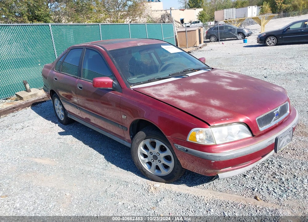 2000 VOLVO S40 A/AS VIN: YV1VS2555YF540303