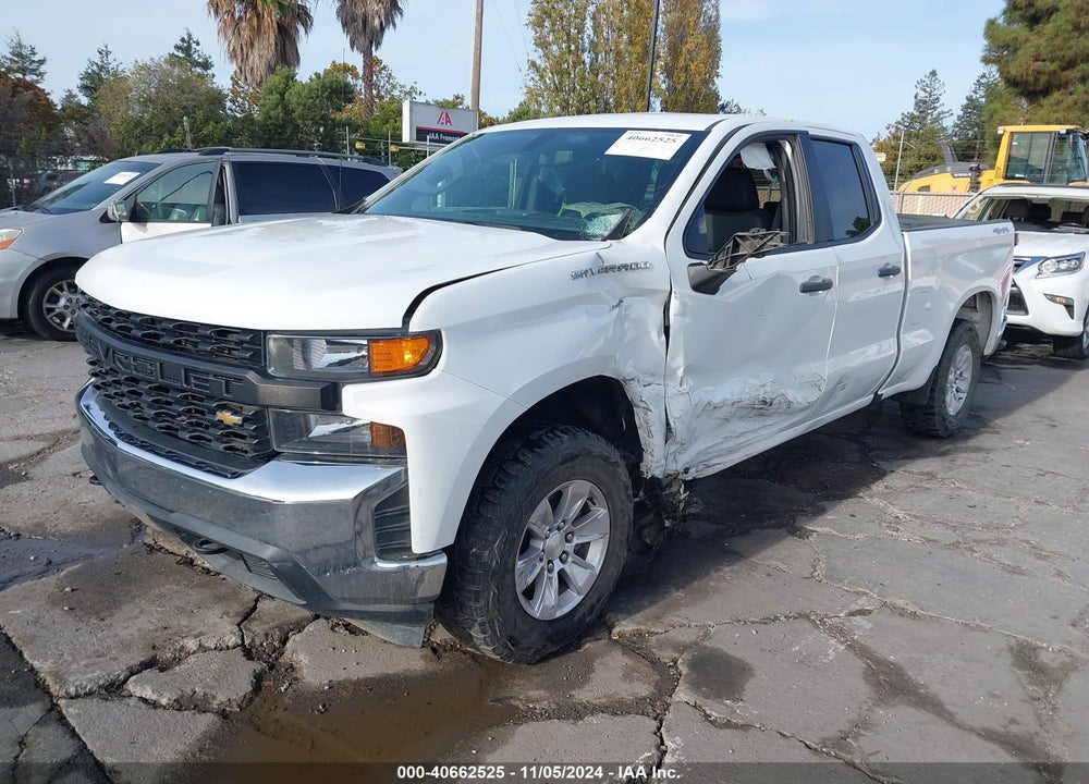 2019 CHEVROLET SILVERADO 1500 WORK TRUCK VIN: 1GCRYAEF2KZ336279