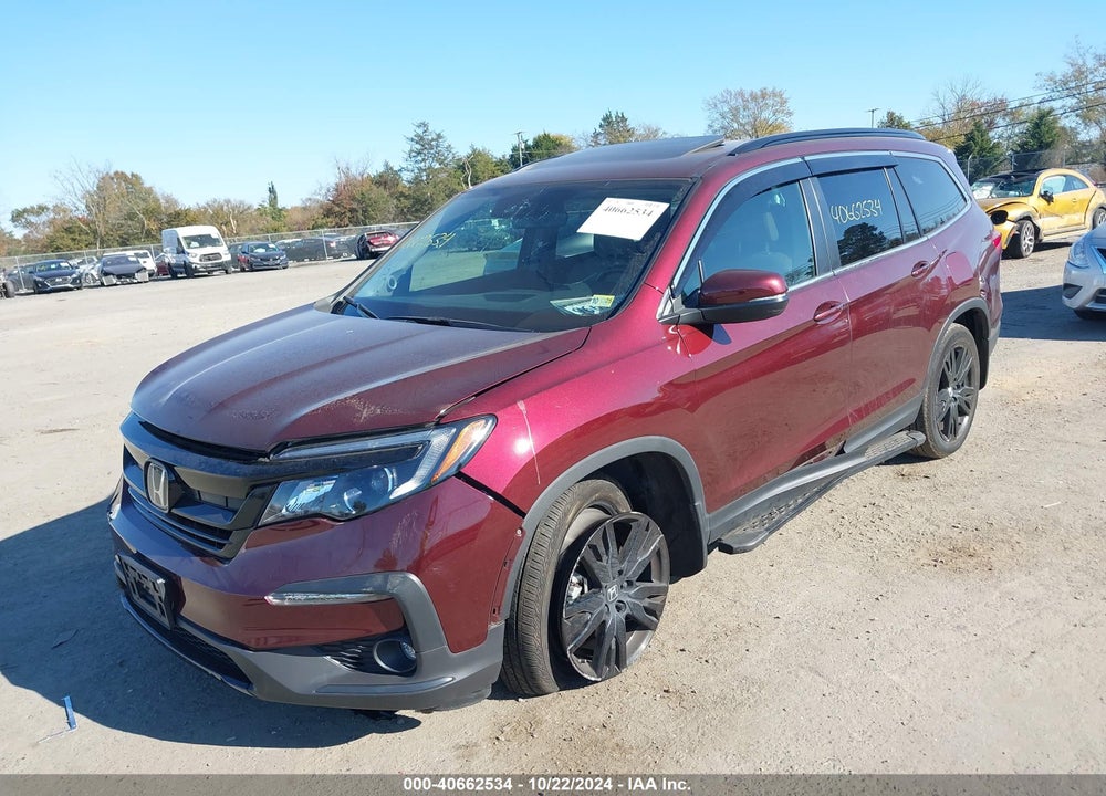 2022 HONDA PILOT AWD SPECIAL EDITION VIN: 5FNYF6H2XNB066882