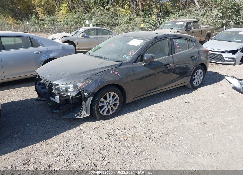 2014 MAZDA 3 I TOURING VIN: JM1BM1L78E1162178