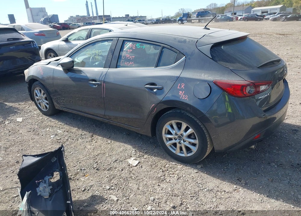 2014 MAZDA 3 I TOURING VIN: JM1BM1L78E1162178