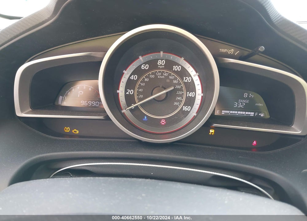 2014 MAZDA 3 I TOURING VIN: JM1BM1L78E1162178