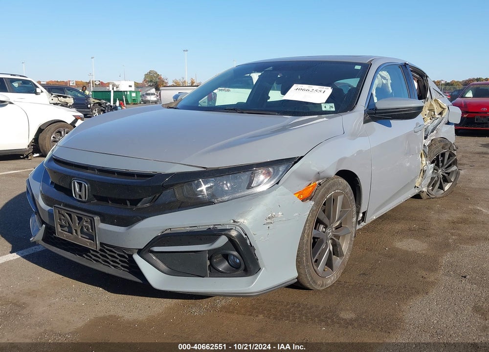 2021 HONDA CIVIC EX VIN: SHHFK7H64MU410912