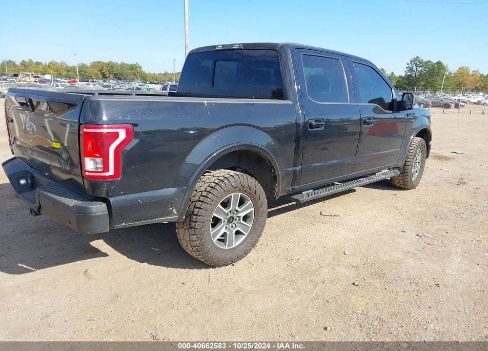 2016 FORD F-150 XLT VIN: 1FTEW1EG8GFD37877