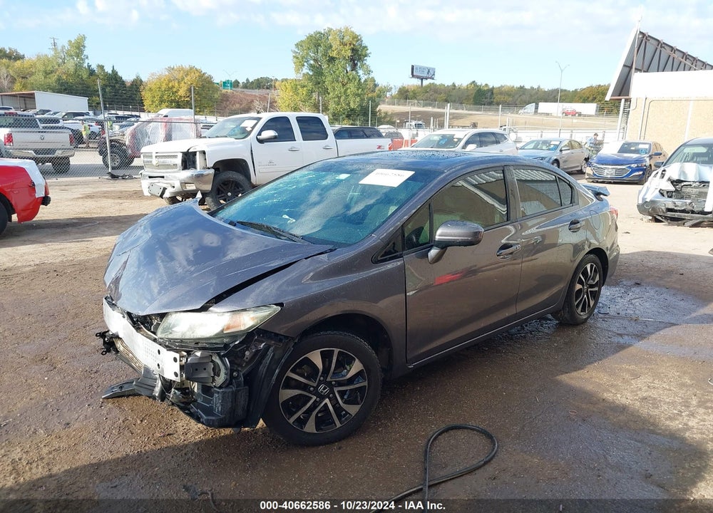 2014 HONDA CIVIC EX VIN: 19XFB2F85EE016481