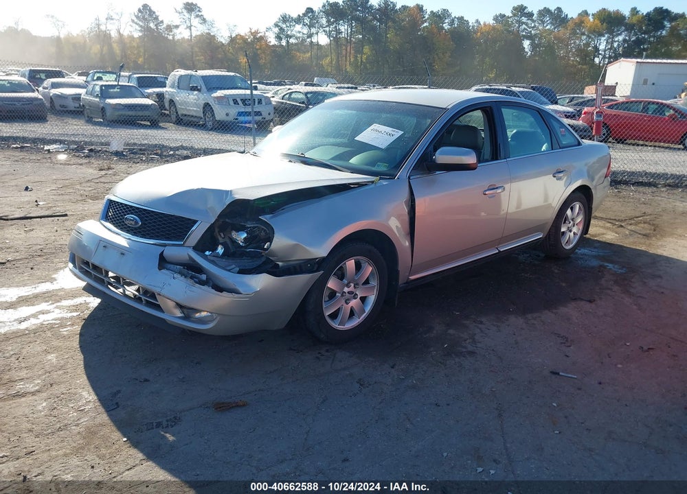 2006 FORD FIVE HUNDRED SEL VIN: 1FAFP24196G156757