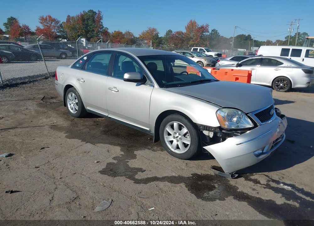 2006 FORD FIVE HUNDRED SEL VIN: 1FAFP24196G156757