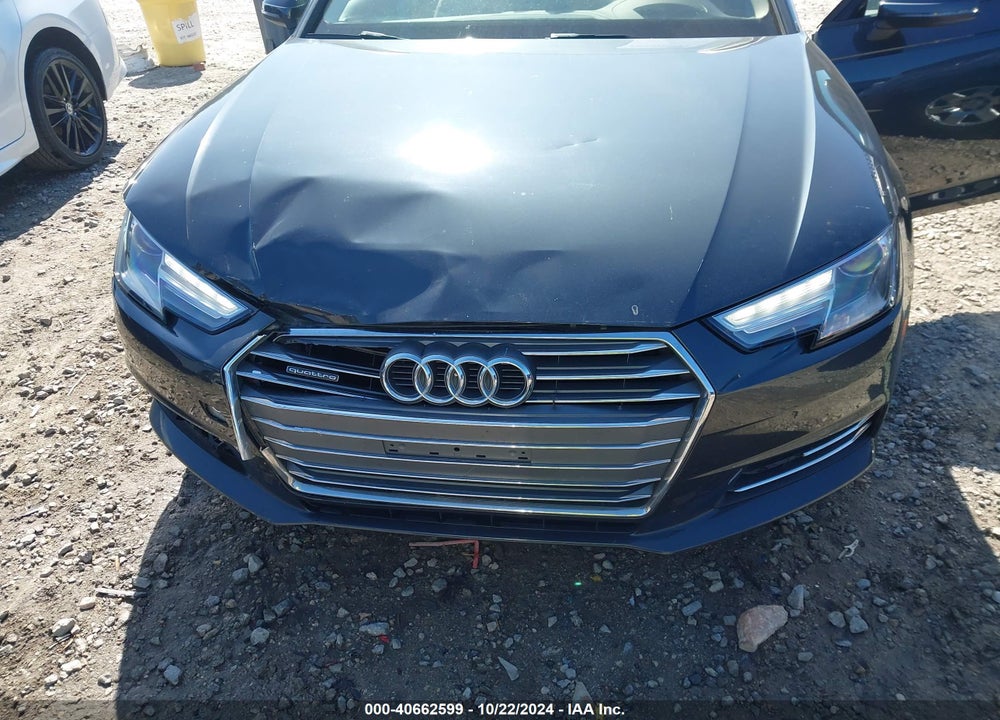 2017 AUDI A4 2.0T PREMIUM VIN: WAUANAF49HN064376
