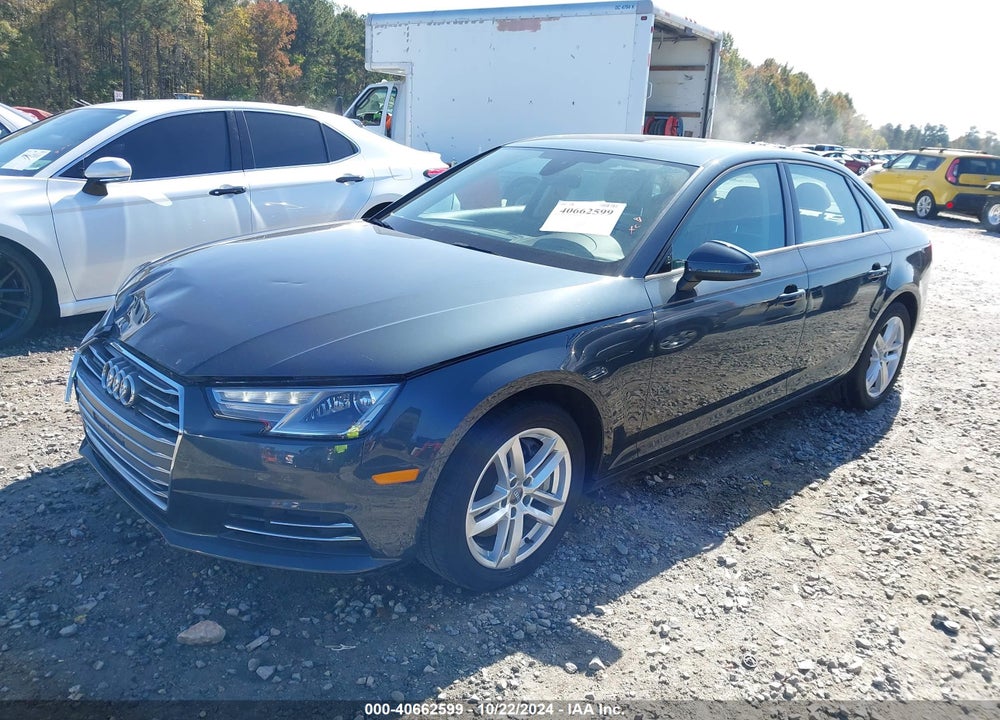 2017 AUDI A4 2.0T PREMIUM VIN: WAUANAF49HN064376