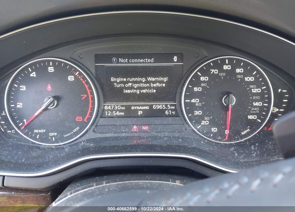 2017 AUDI A4 2.0T PREMIUM VIN: WAUANAF49HN064376