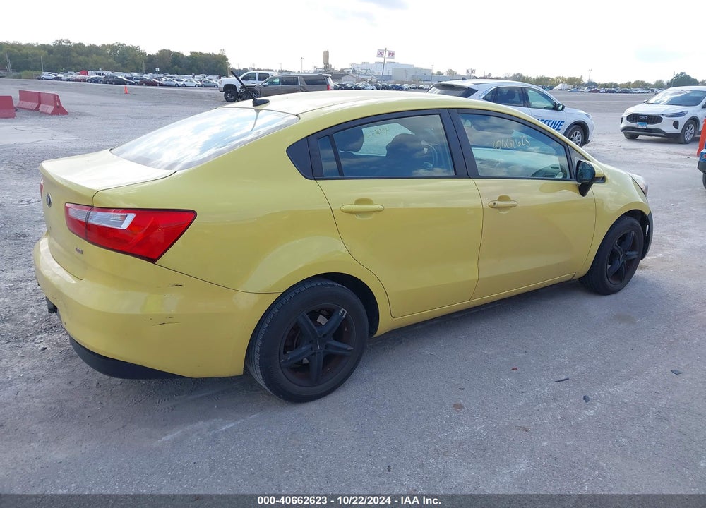 2016 KIA RIO LX VIN: KNADM4A39G6663660