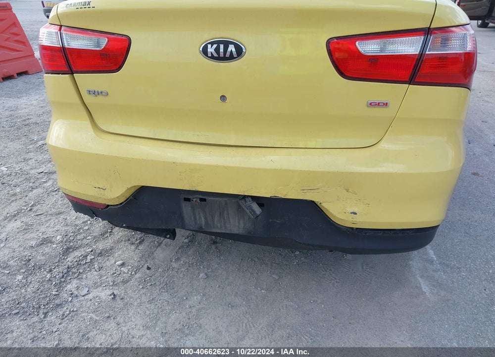 2016 KIA RIO LX VIN: KNADM4A39G6663660