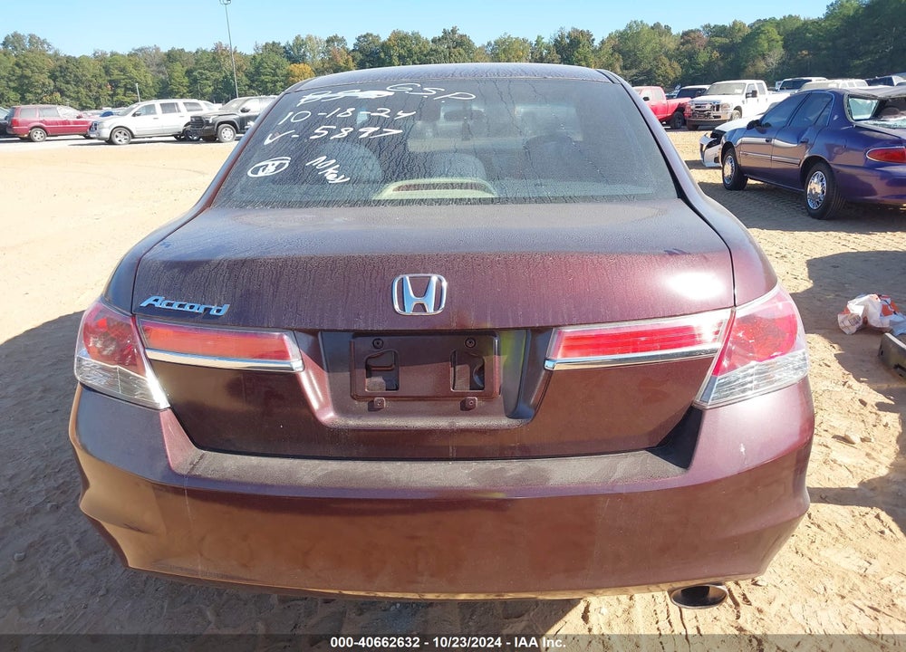 2012 HONDA ACCORD 2.4 LX VIN: 1HGCP2F32CA115897