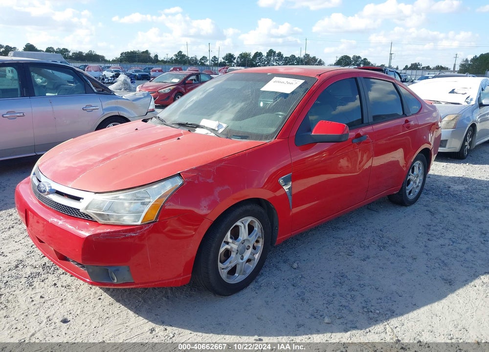 2008 FORD FOCUS SE/SES VIN: 1FAHP35N18W172041
