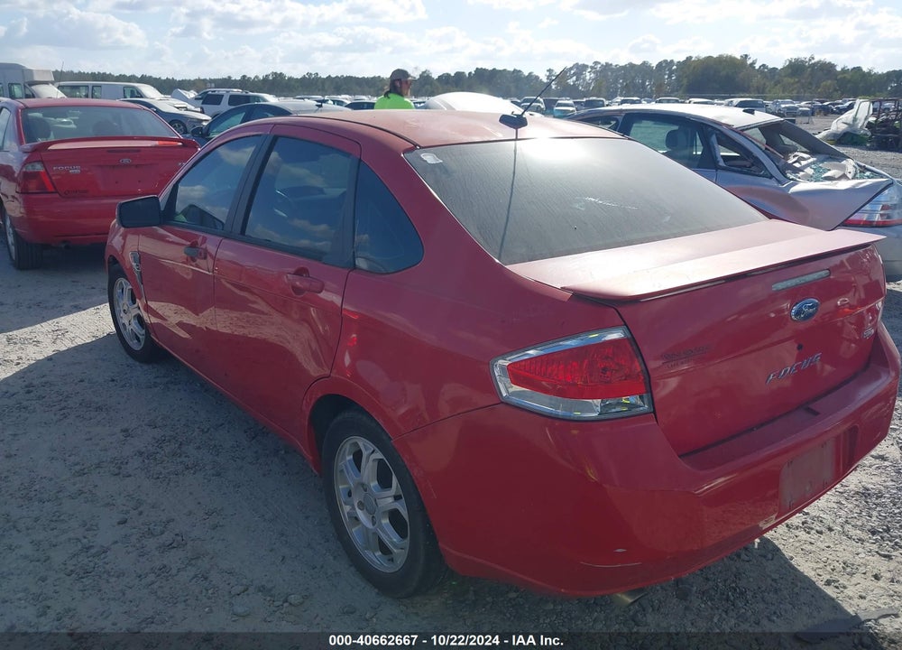 2008 FORD FOCUS SE/SES VIN: 1FAHP35N18W172041