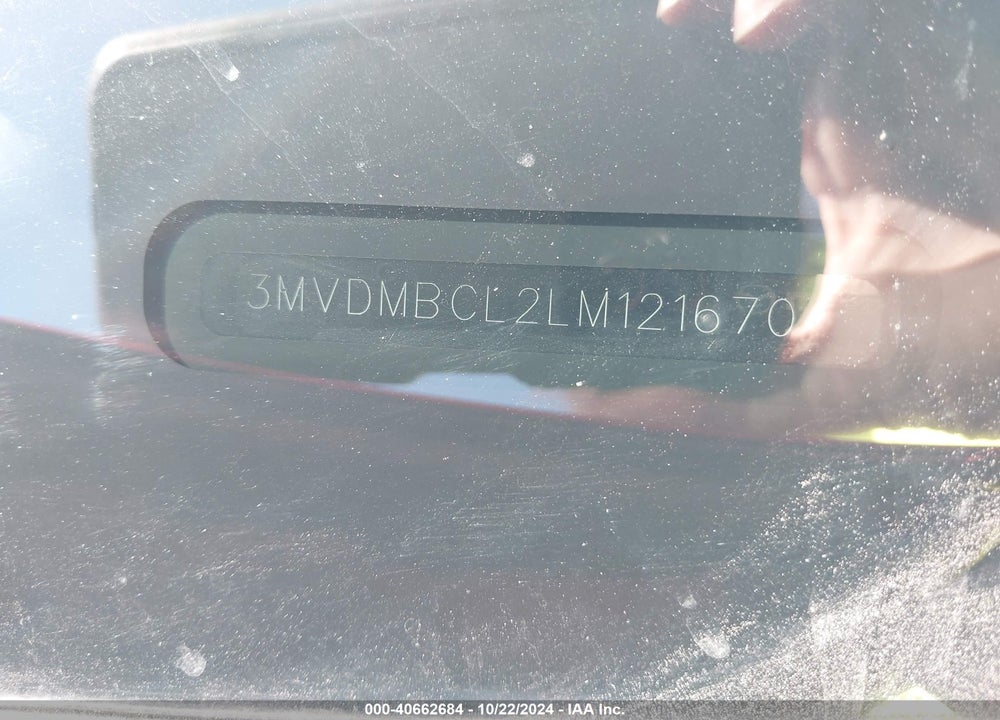 2020 MAZDA CX-30 SELECT PACKAGE VIN: 3MVDMBCL2LM121670