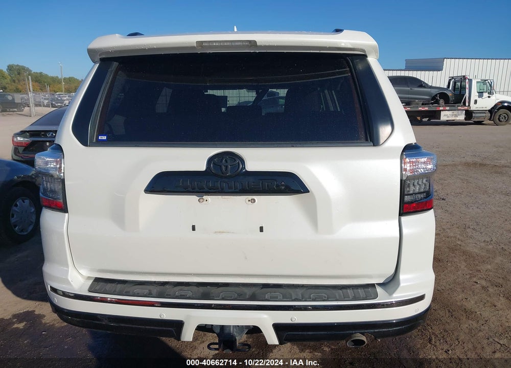 2019 TOYOTA 4RUNNER LIMITED NIGHTSHADE VIN: JTEBU5JR0K5726627