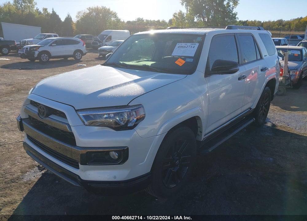 2019 TOYOTA 4RUNNER LIMITED NIGHTSHADE VIN: JTEBU5JR0K5726627