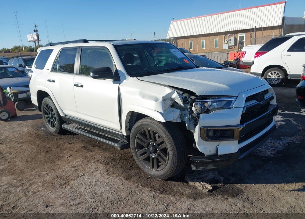 2019 TOYOTA 4RUNNER LIMITED NIGHTSHADE VIN: JTEBU5JR0K5726627