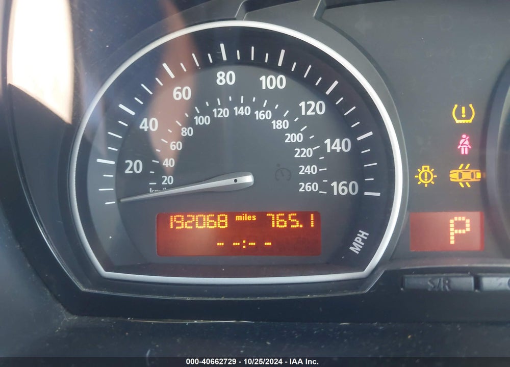 2007 BMW X3 3.0SI VIN: WBXPC934X7WF27291
