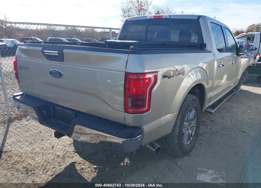 2017 FORD F-150 XLT VIN: 1FTEW1EG4HFC84399