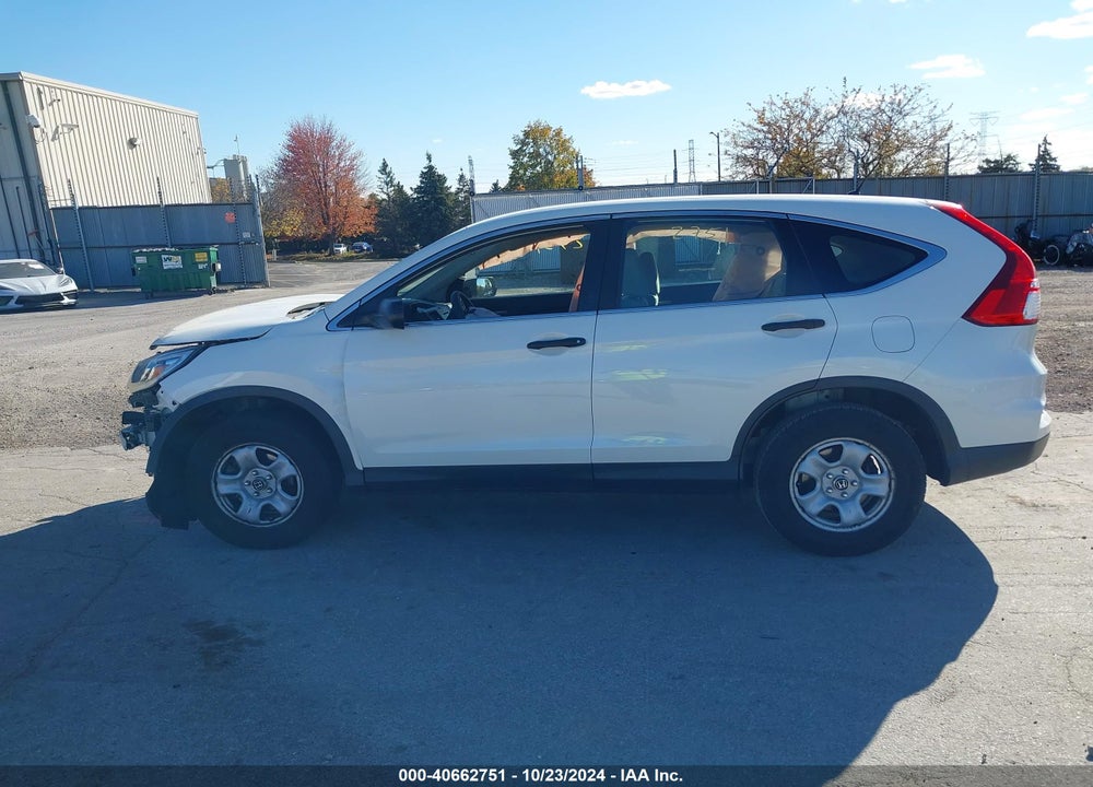 2015 HONDA CR-V LX VIN: 5J6RM4H39FL105753
