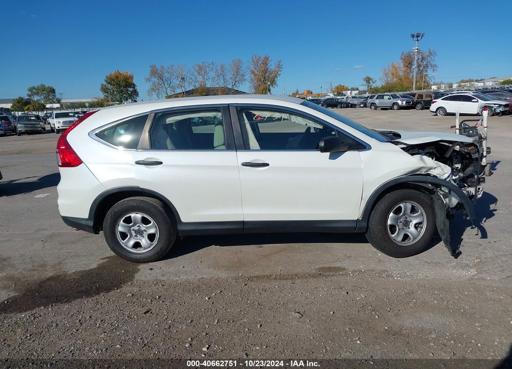 2015 HONDA CR-V LX VIN: 5J6RM4H39FL105753