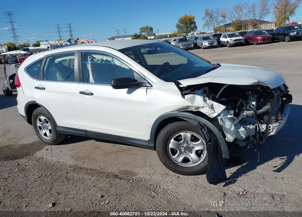 2015 HONDA CR-V LX VIN: 5J6RM4H39FL105753