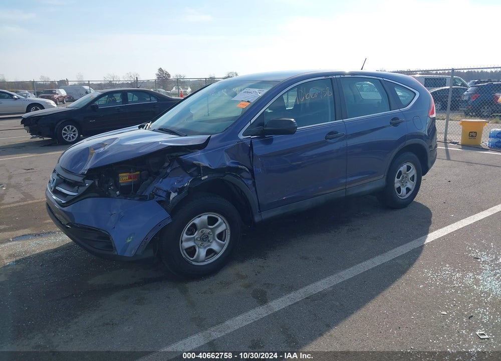 2014 HONDA CR-V LX VIN: 2HKRM4H30EH672443