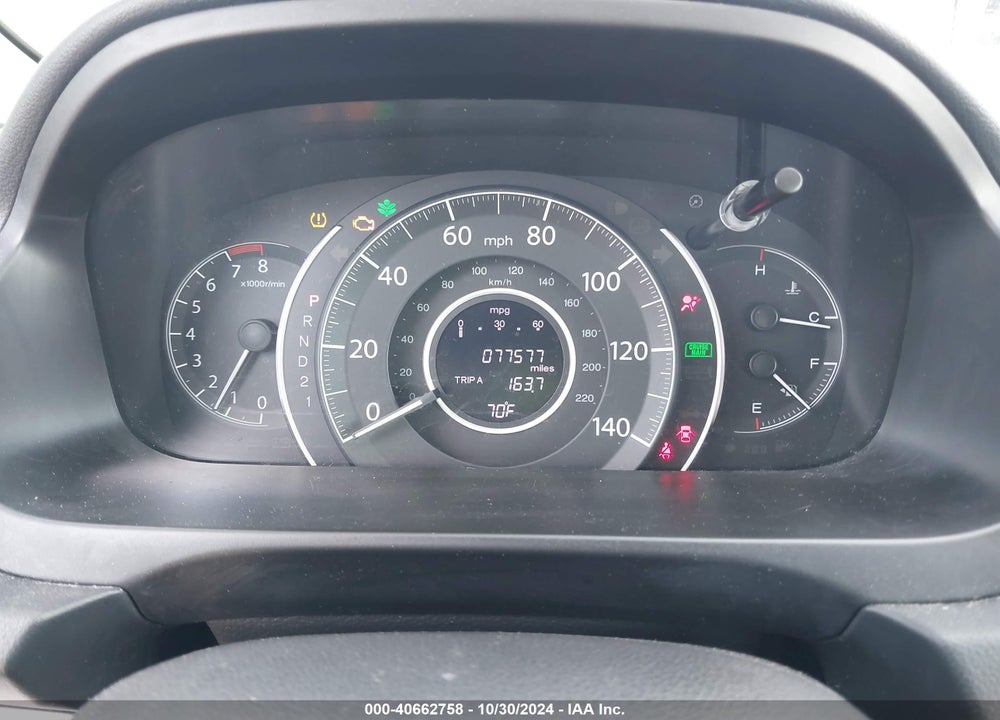 2014 HONDA CR-V LX VIN: 2HKRM4H30EH672443