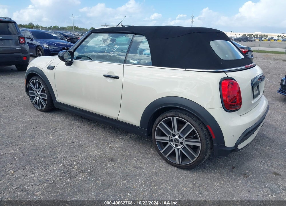 2022 MINI CONVERTIBLE COOPER S VIN: WMW43DL00N3P21577