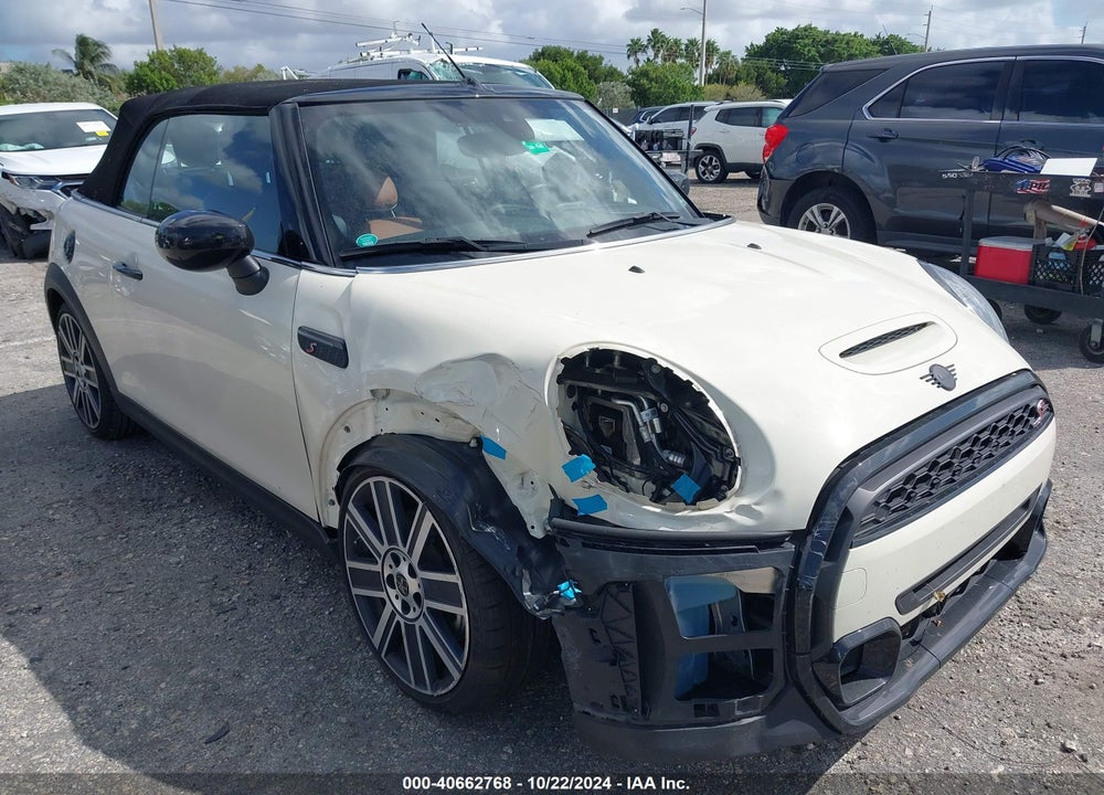 2022 MINI CONVERTIBLE COOPER S VIN: WMW43DL00N3P21577