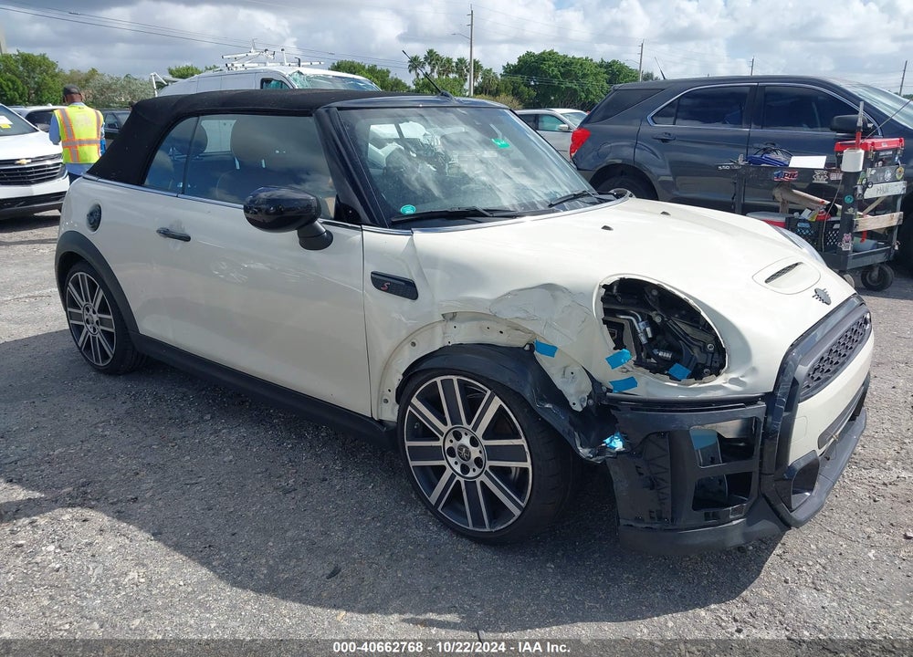 2022 MINI CONVERTIBLE COOPER S VIN: WMW43DL00N3P21577