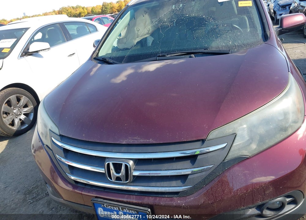 2013 HONDA CR-V EX-L VIN: 5J6RM4H73DL012792