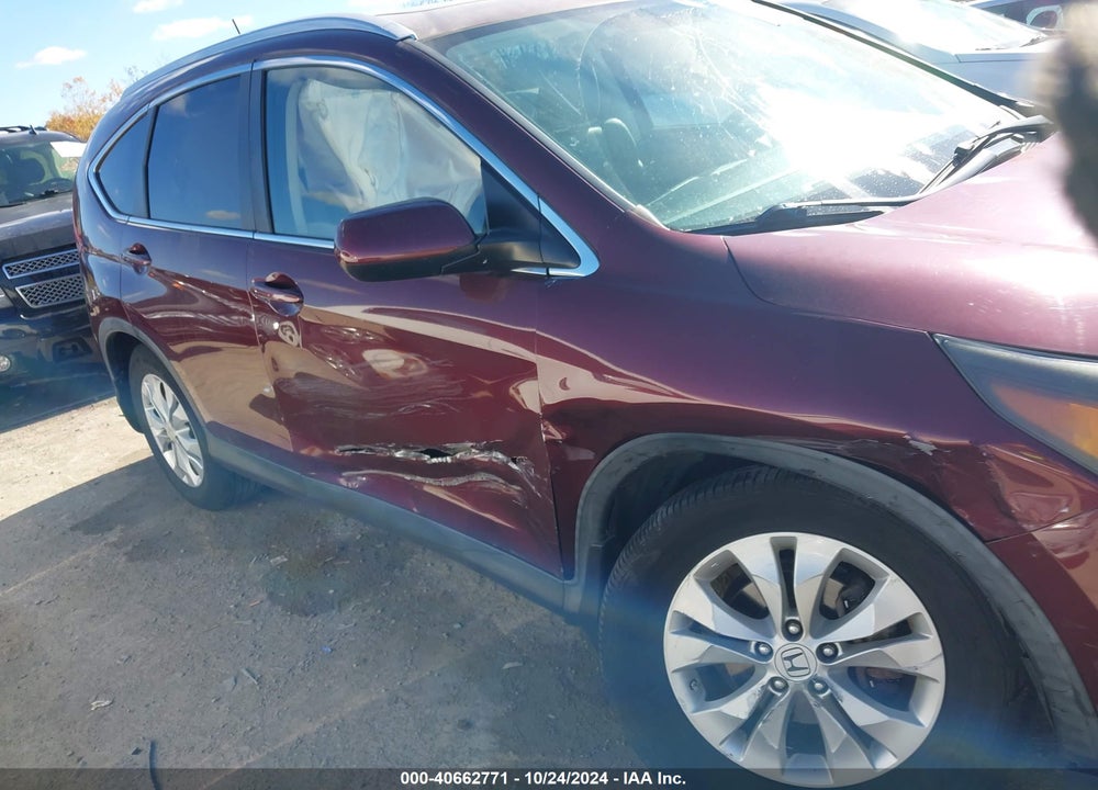 2013 HONDA CR-V EX-L VIN: 5J6RM4H73DL012792