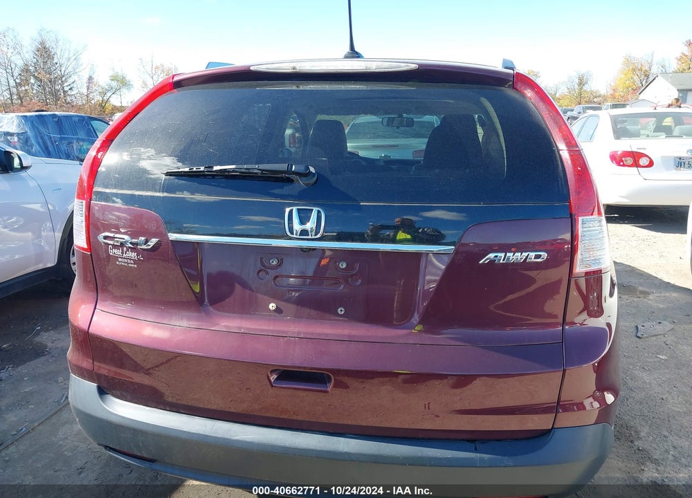 2013 HONDA CR-V EX-L VIN: 5J6RM4H73DL012792