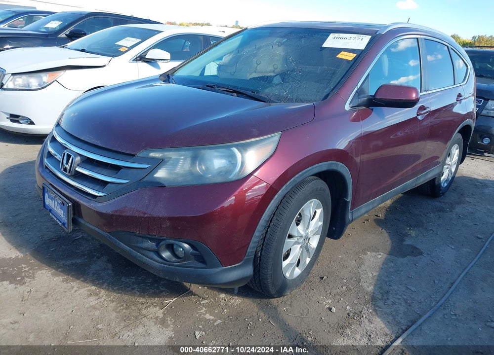 2013 HONDA CR-V EX-L VIN: 5J6RM4H73DL012792