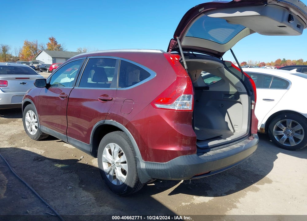 2013 HONDA CR-V EX-L VIN: 5J6RM4H73DL012792